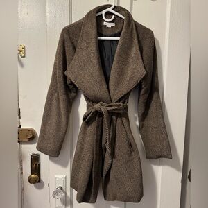 Wrap Wool Coat